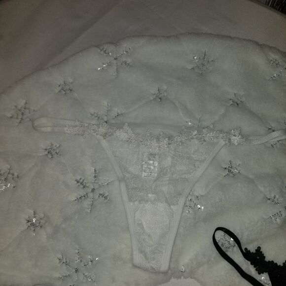 Lace G-String Thong for Women Low Rise Sexy Underwear Comfort T-back New MEDIUM - Picture 7 of 9